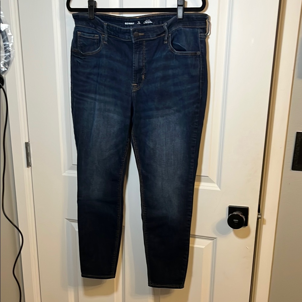 3/$25! Old Navy Mid-Rise Rockstar Super Skinny Jeans
